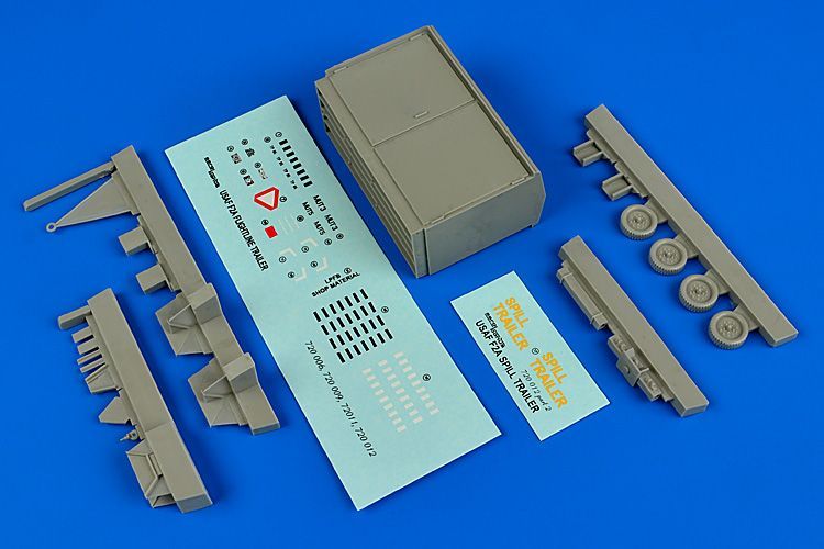 1:72 USAF F-2A spill trailer