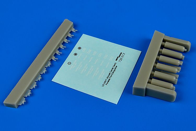 1:72 US NAVY CO2 PSH-20 fire extinguishers