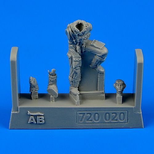 1:72 German Luftwaffe Pilot WWII for Bf 109 late version
