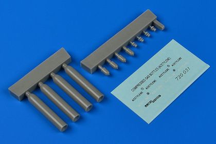 1:72 Compressed gas bottles - acetylene