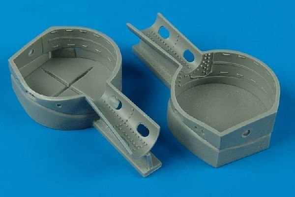 1:32 Bf 109G wheel bays