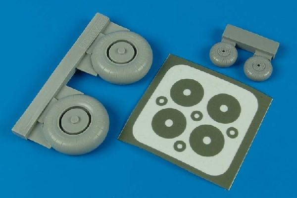 1:32 Ju 87G wheels & paint masks