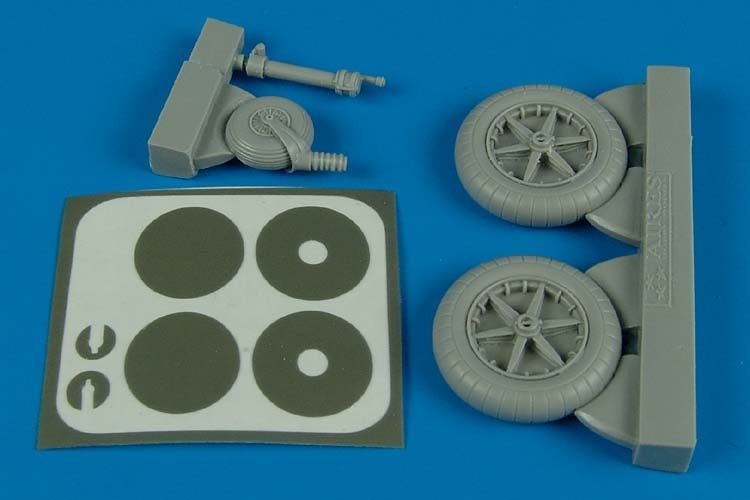 1:32 Bf 109F wheels & paint masks