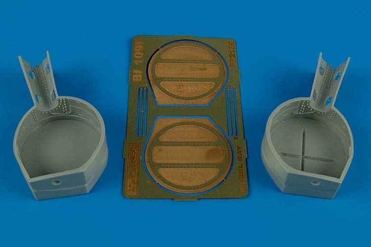 1:32 Bf 109F wheel bays