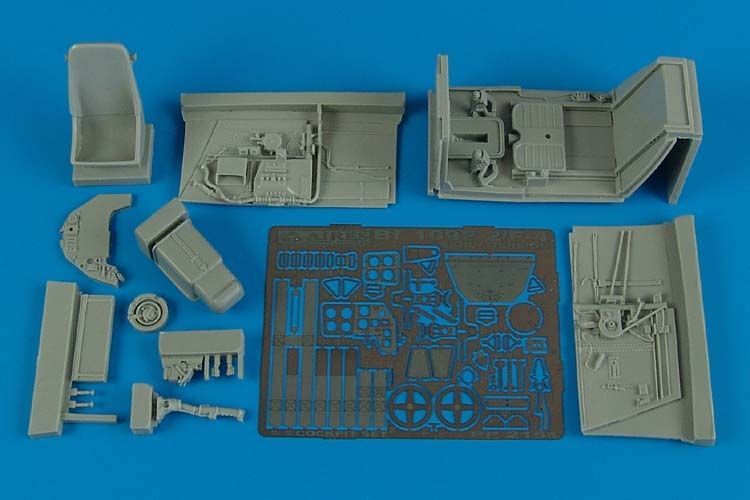 1:32 Bf 109F-2/F-4 cockpit set - (early version)