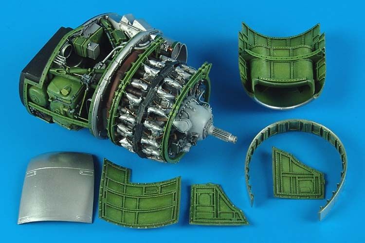 1:32 P-47D Thunderbolt engine set