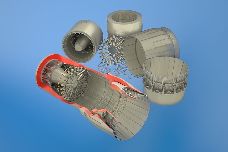 1:32 MiG-29A Fulcrum exhaust nozzles