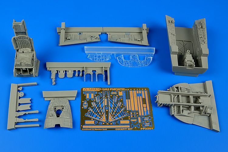 1:32 F-104G/S Startfighter cockpit set (C2 seat)