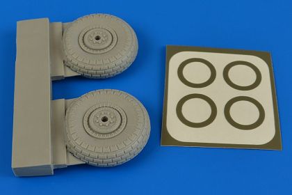 1:32 Il-2m3 wheels & paint masks
