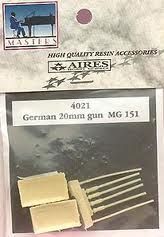 1:48 German 20mm guns MG 151