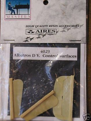 1:48 Albatros DV. - control surfaces