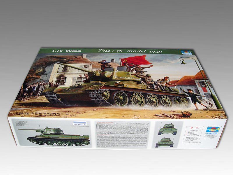 1:16 Soviet T-34/76 Model 1943