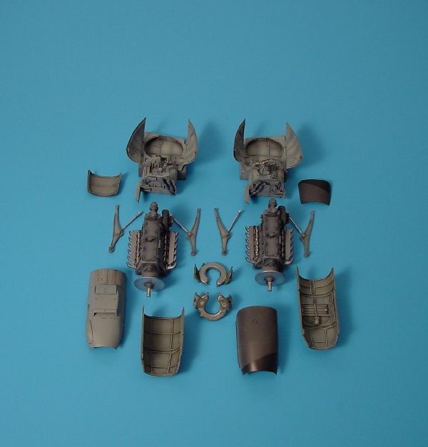 1:48 Me 410A-1 detail engine set