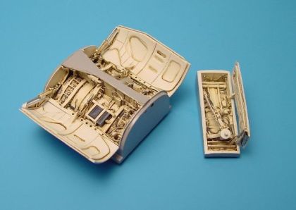 1:48 F-16 Fighting Falcon wheel bays