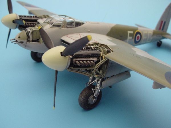 1:48 Mosquito FB Mk. VI/NF Mk. II engine set