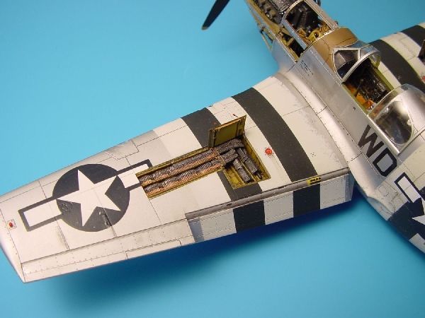 1:48 P-51B/C Mustang gun bays