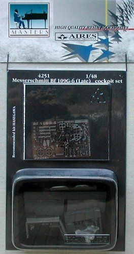 1:48 Bf 109G-6 cockpit set - (late version)