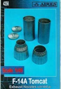 1:48 F-14A Tomcat exhaust nozzles - varied position