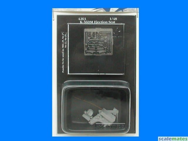 1:48 K-36DM ejection seat - (for MiG-29, Su-27, Su-33,…)