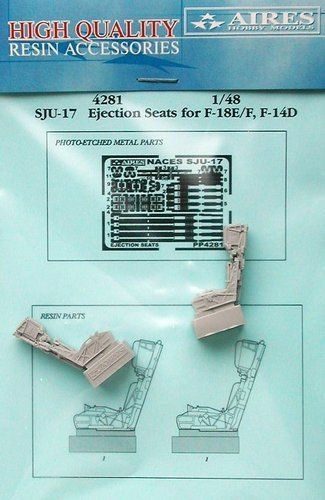 1:48 SJU-17 ejection seats - (for F-18E/F, F-14D versions)