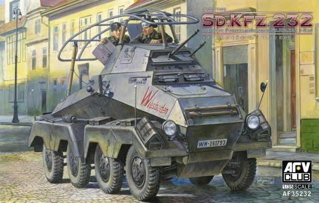 1:35 SD.KFZ.232 Schwere Panzerspähwagen 8 Rad