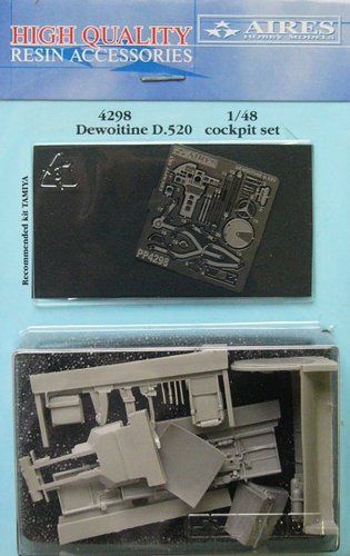 1:48 Dewoitine D.520 cockpit set
