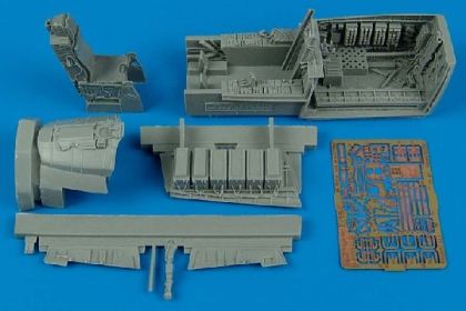 1:48 F-15C Eagle cockpit set - (late version)