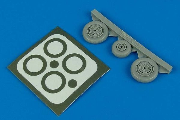 1:48 MiG-17 Fresco wheels & paint masks