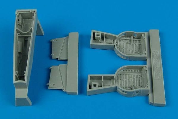 1:48 P-39 Airacobra wheel bays