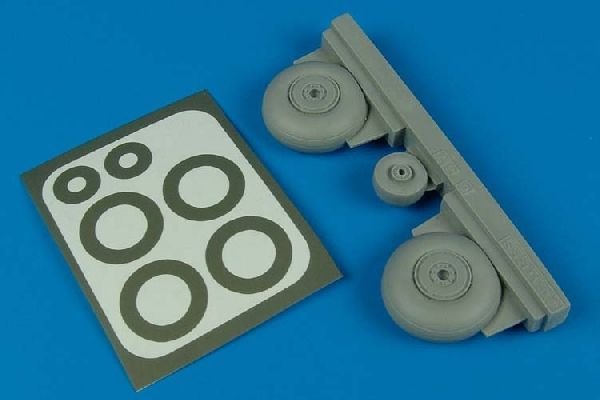 1:48 C-47 Dakota wheels & paint masks