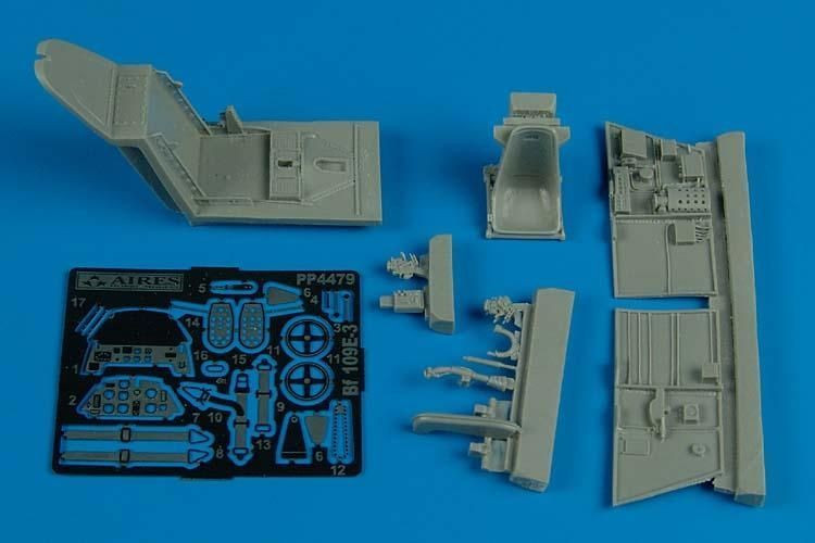1:48 Bf 109E-3 cockpit set