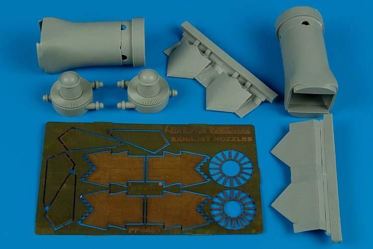 1:48 F/A-22A Raptor exhaust nozzles - closed position