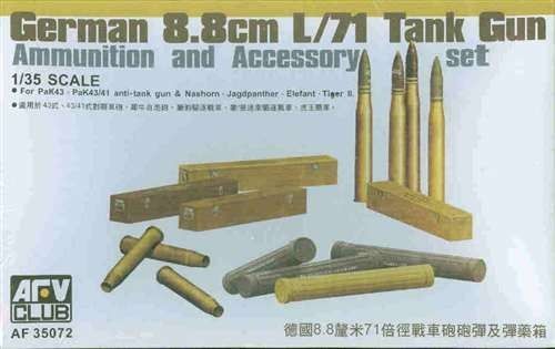 1:35 German 8.8cm L/71 Tank Gun