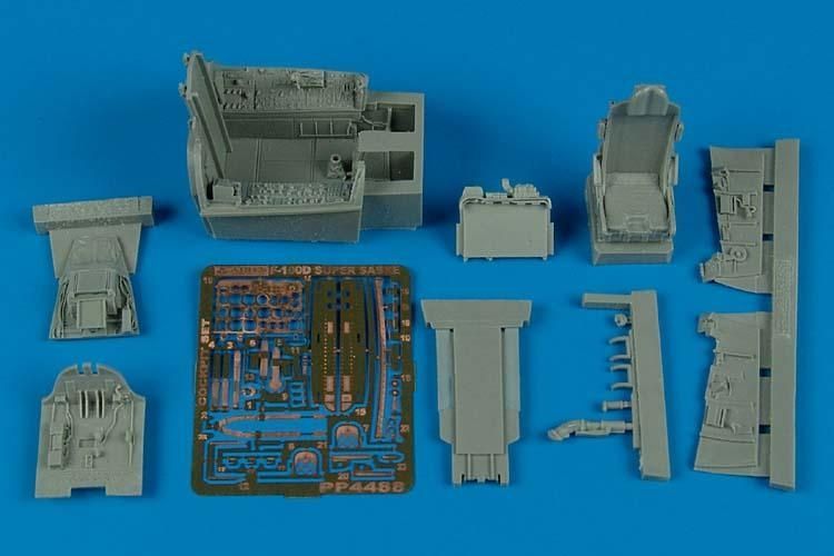 1:48 F-100D Super Sabre cockpit set