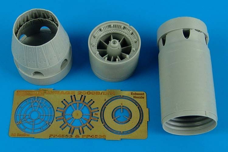 1:48 Mirage 2000C/B/D/N exhaust nozzle - closed position