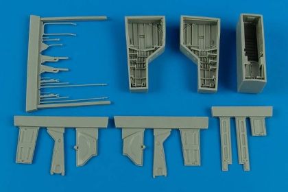 1:48 T-28 Trojan wheel bays