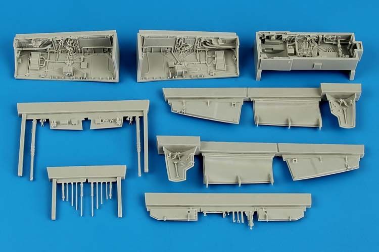 1:48 Sepecat Jaguar wheel bays