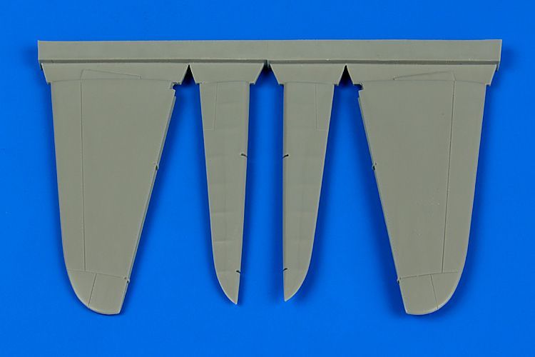 1:48 A6M Zero control surfaces
