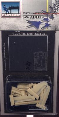1:72 Henschel Hs 129B detail set