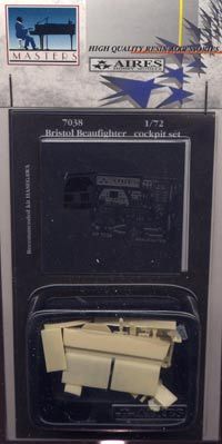 1:72 Bristol Beaufighter cockpit set