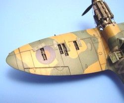 1:72 Spitfire Mk. I gun bays
