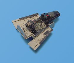 1:72 F-8E Crusader cockpit set