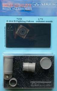 1:72 F-16A/B Fighting Falcon exhaust nozzle