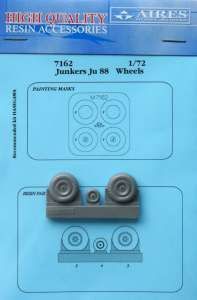 1:72 Ju 88 wheels & paint masks