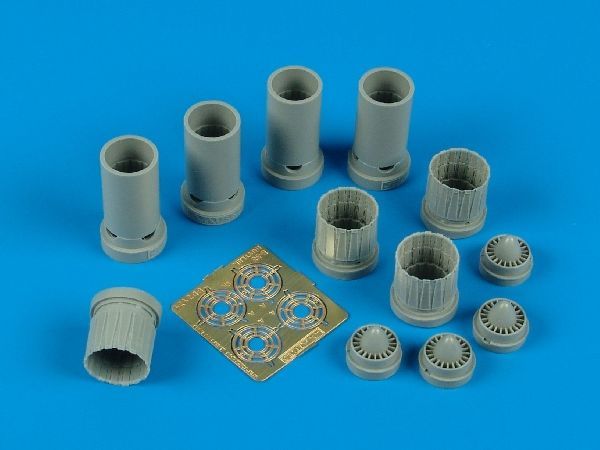 1:72 B-58 Hustler exhaust nozzles