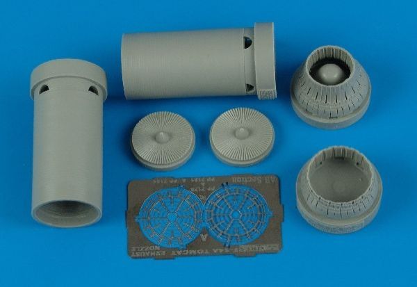 1:72 F-14A Tomcat exhaust nozzles - varied position