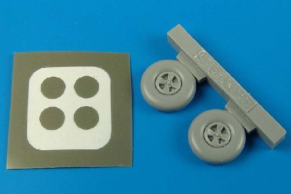 1:72 Hawker Hurricane wheels & paint masks