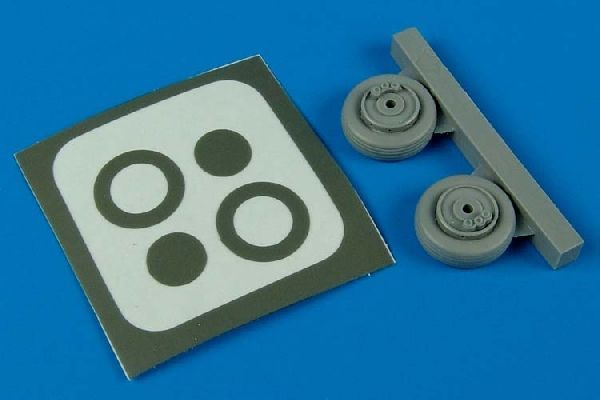 1:72 J-29 Tunnan wheels & paint masks