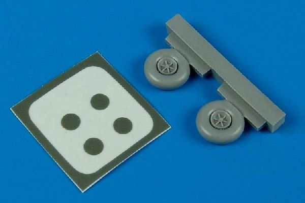 1:72 Morane Saulnier M.S.406 wheels & paint masks