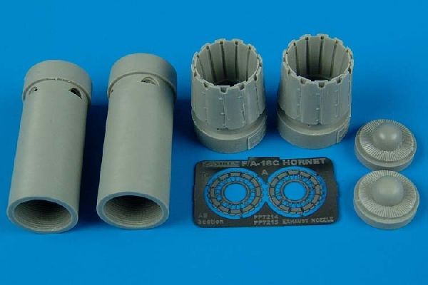 1:72 F/A-18C Hornet exhaust nozzles - opened position